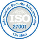 ISO 27001 certification mark