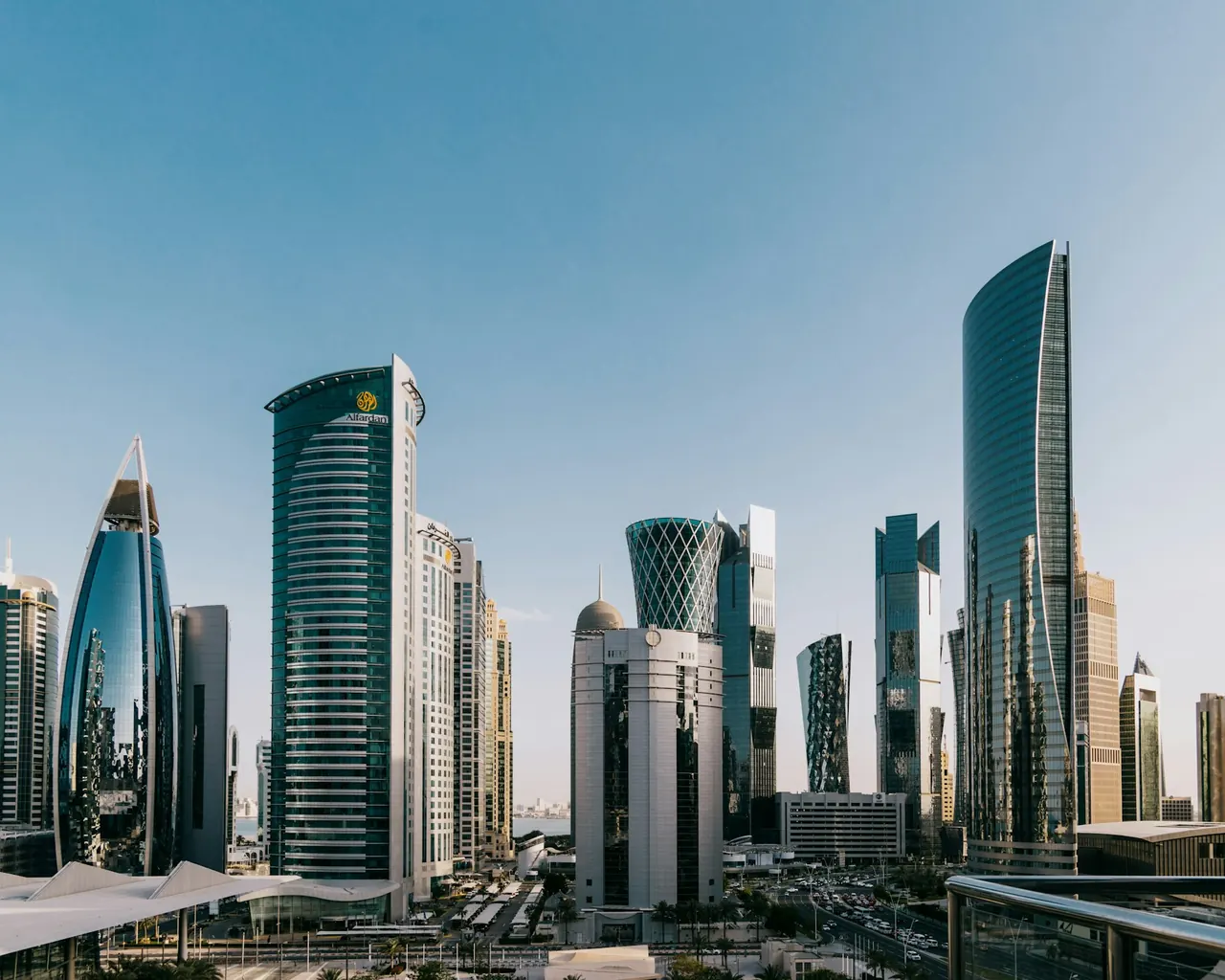 West Bay skyline in Qatar